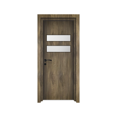 درب پلی وود قاب شیشه G01 کد رنگ 1015