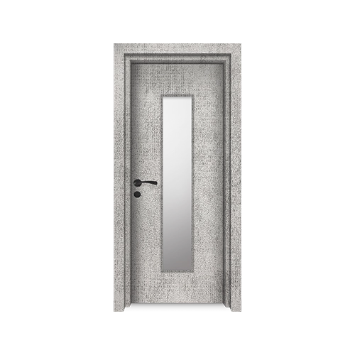 درب پلی وود قاب شیشه G02 کد رنگ 1018