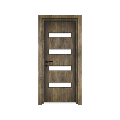 درب پلی وود قاب شیشه G07 کد رنگ 1015