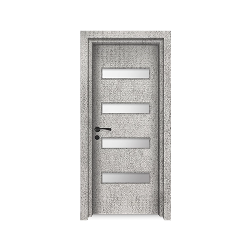 درب پلی وود قاب شیشه G07 کد رنگ 1018