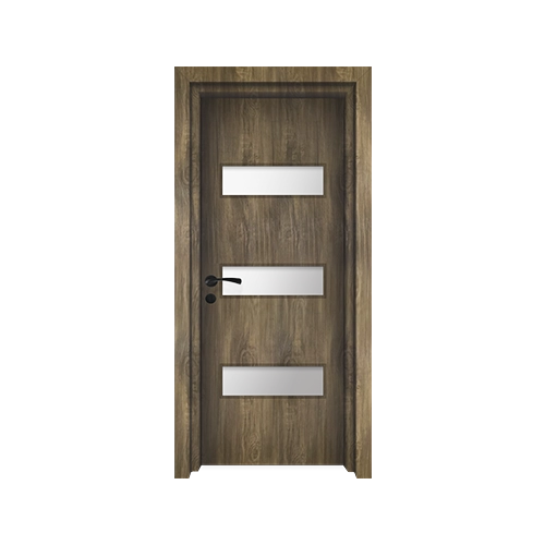 درب پلی وود قاب شیشه G10 کد رنگ 1015