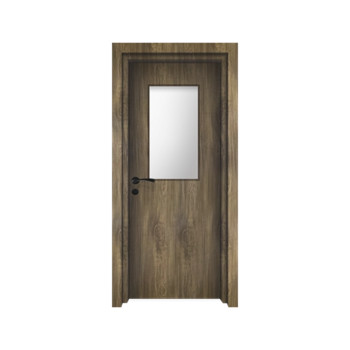 درب پلی وود قاب شیشه G13 کد رنگ 1015