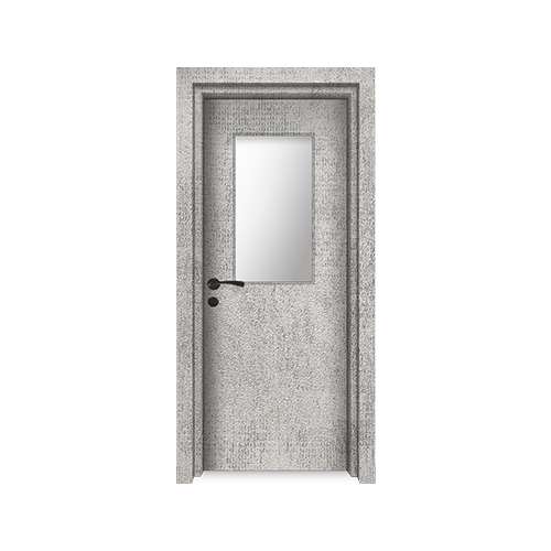 درب پلی وود قاب شیشه G13 کد رنگ 1018