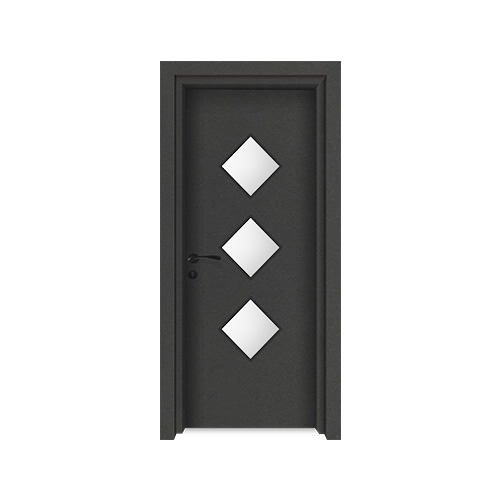 درب پلی وود قاب شیشه G14 کد رنگ 1002