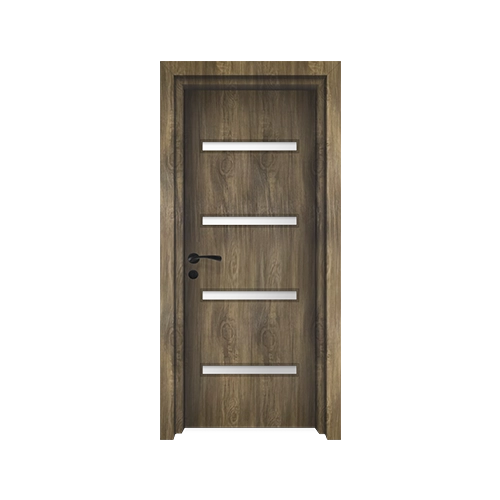 درب پلی وود قاب شیشه G15 کد رنگ 1015