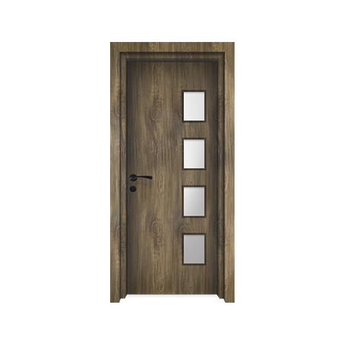 درب پلی وود قاب شیشه G16 کد رنگ 1015