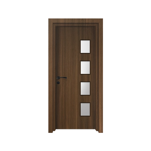 درب پلی وود قاب شیشه G16 کد رنگ 1016