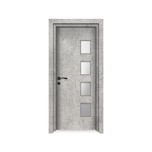 درب پلی وود قاب شیشه G16 کد رنگ 1018