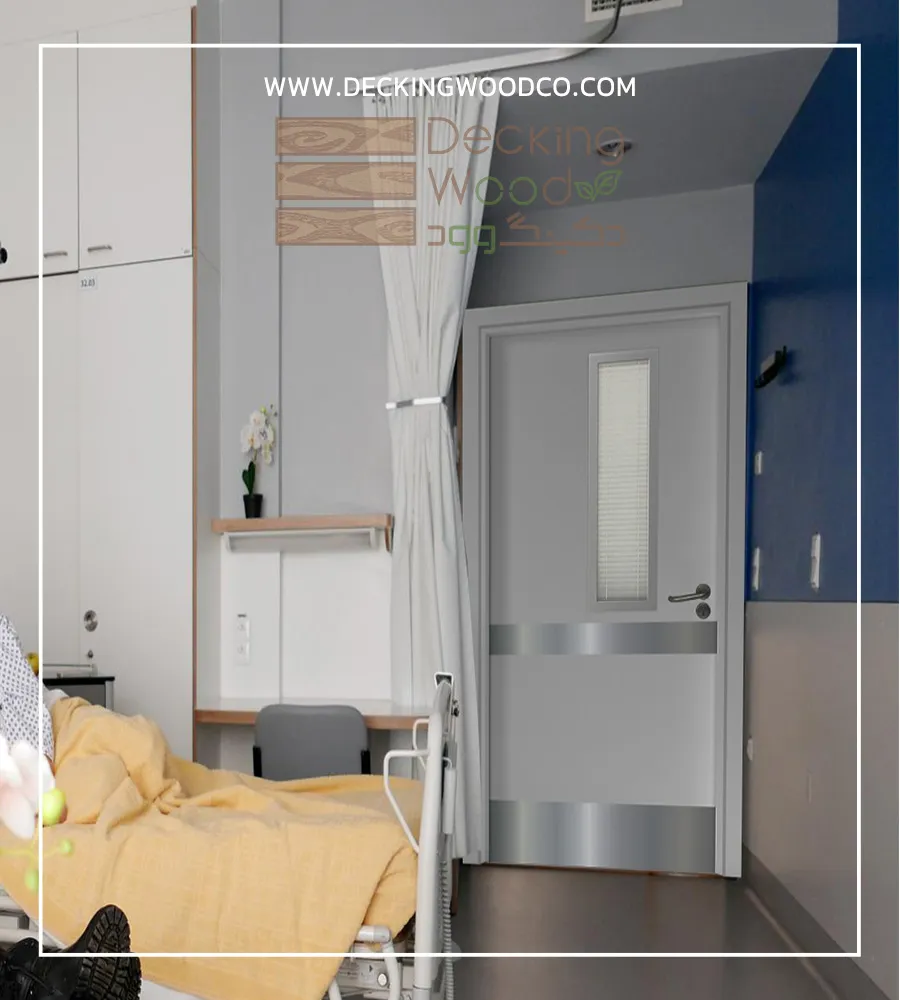 درب پلی وود در محیط های بهداشتی و درمانی