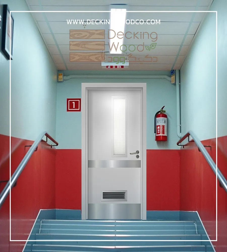 درب پلی وود در محیط های بهداشتی