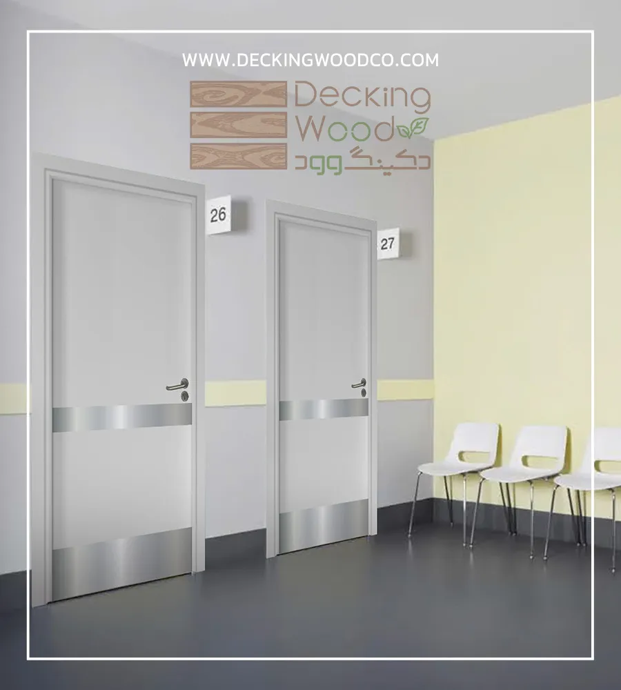 درب پلی وود در محیط های درمانی